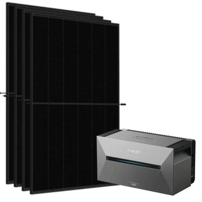 Anker Solarbank 3 Pro Set mit 4 × AIKO 490 W