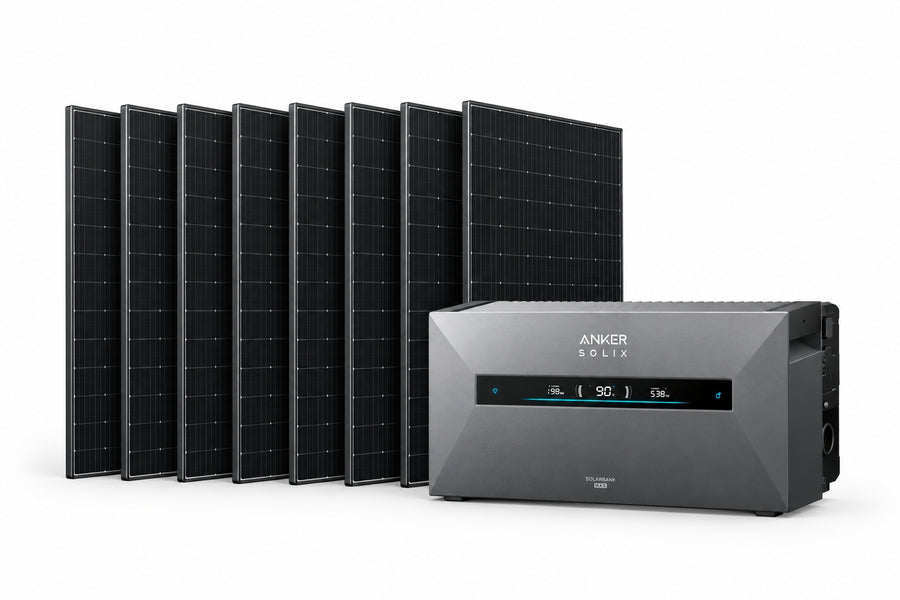 Anker Solarbank Max Set mit 8 × AIKO 490 W