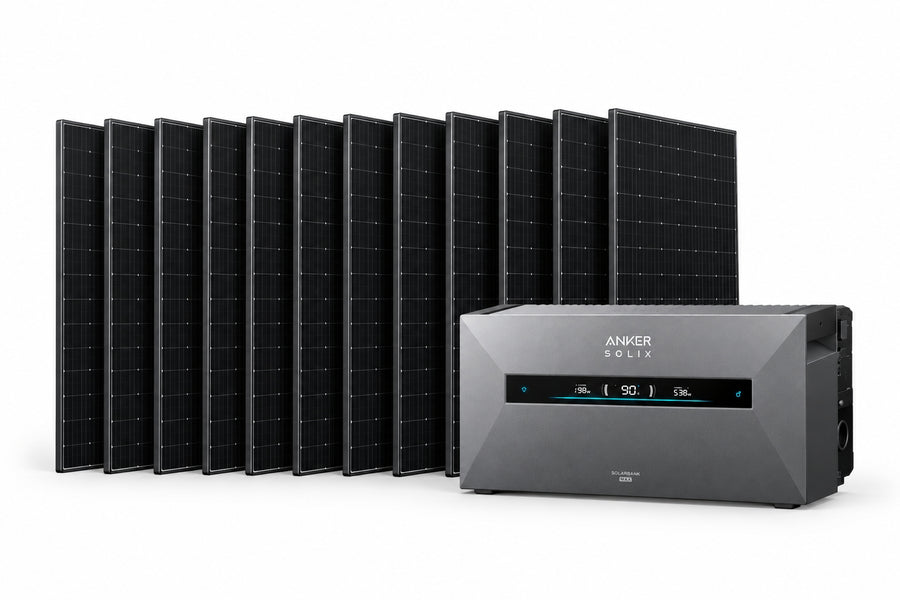 Anker Solarbank Max Set mit 12 × AIKO 490 W